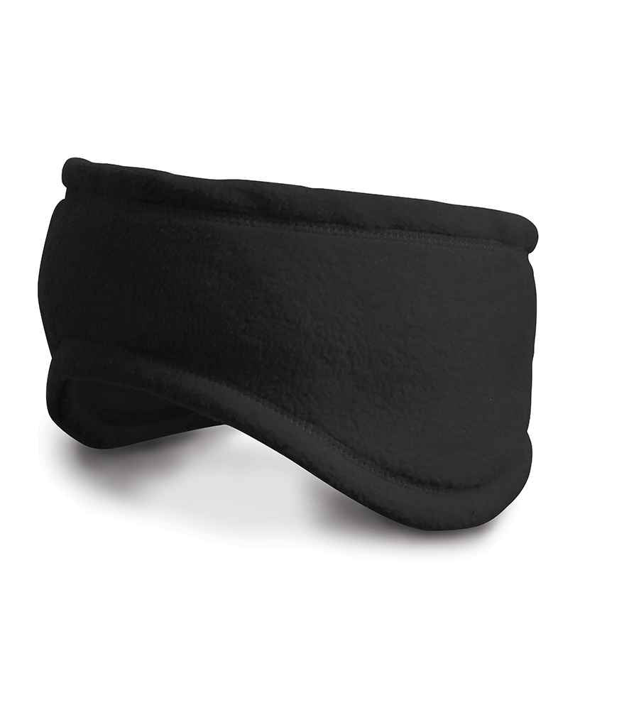Result Polartherm Headband in Black by Result Winter Essentials — Custom branded clothing by Print Press, featuring premium embroidery produced in our specialist print lab in the UK.