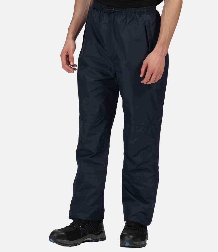 Regatta Linton Waterproof Overtrousers in by Regatta — Custom branded clothing by Print Press, featuring premium embroidery produced in our specialist print lab in the UK.