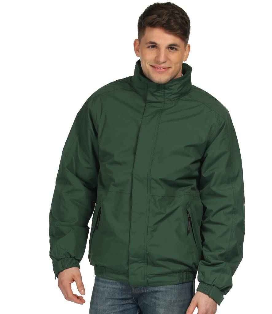 Regatta Dover Waterproof Insulated Jacket in Green Green by Regatta — Custom branded clothing by Print Press, featuring premium embroidery produced in our specialist print lab in the UK.