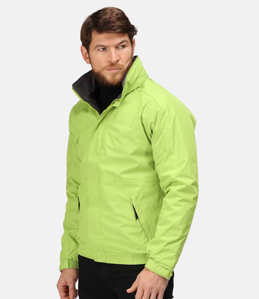 Regatta Dover Waterproof Insulated Jacket in Keylime Seal Grey by Regatta — Custom branded clothing by Print Press, featuring premium embroidery produced in our specialist print lab in the UK.