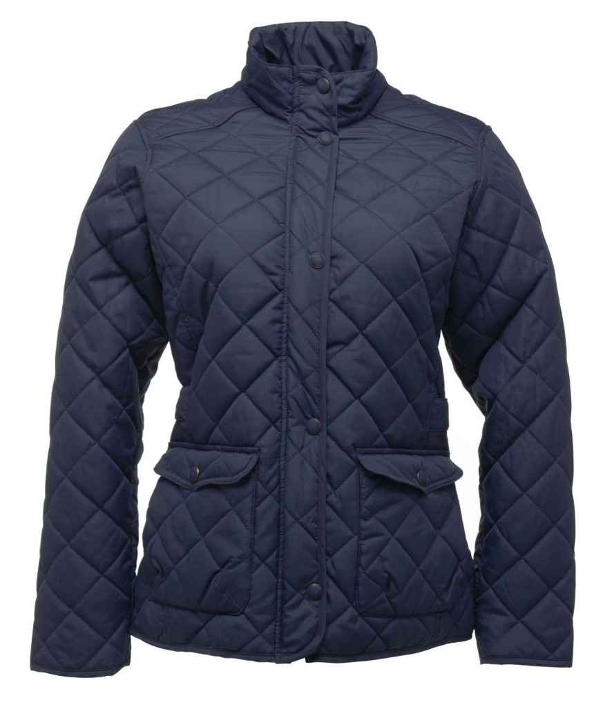 Regatta Ladies Tarah Diamond Quilted Jacket in by Regatta — Custom branded clothing by Print Press, featuring premium embroidery produced in our specialist print lab in the UK.