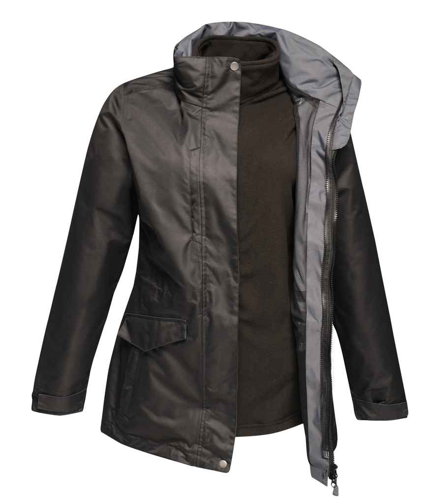 Regatta Ladies Benson III 3-in-1 Breathable Jacket in by Regatta — Custom branded clothing by Print Press, featuring premium embroidery produced in our specialist print lab in the UK.