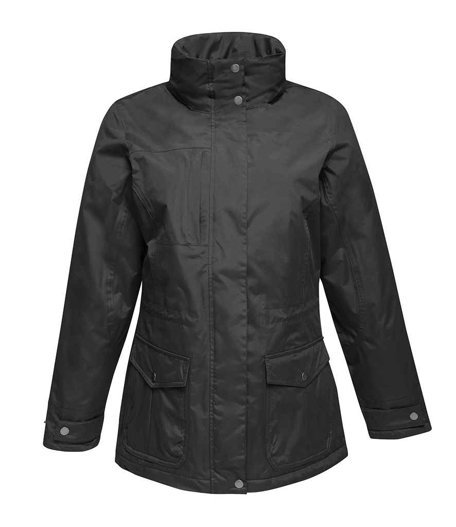 Regatta Ladies Darby III Waterproof Insulated Parka Jacket in by Regatta — Custom branded clothing by Print Press, featuring premium embroidery produced in our specialist print lab in the UK.