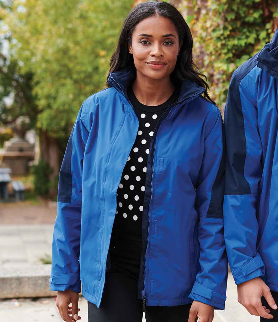 Regatta Ladies Defender III 3-in-1 Jacket in by Regatta — Custom branded clothing by Print Press, featuring premium embroidery produced in our specialist print lab in the UK.