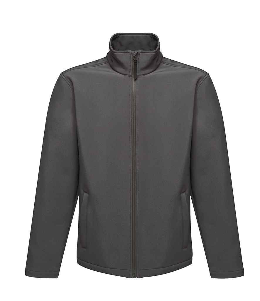 Regatta Reid Soft Shell Jacket in Seal Grey by Regatta — Custom branded clothing by Print Press, featuring premium embroidery produced in our specialist print lab in the UK.