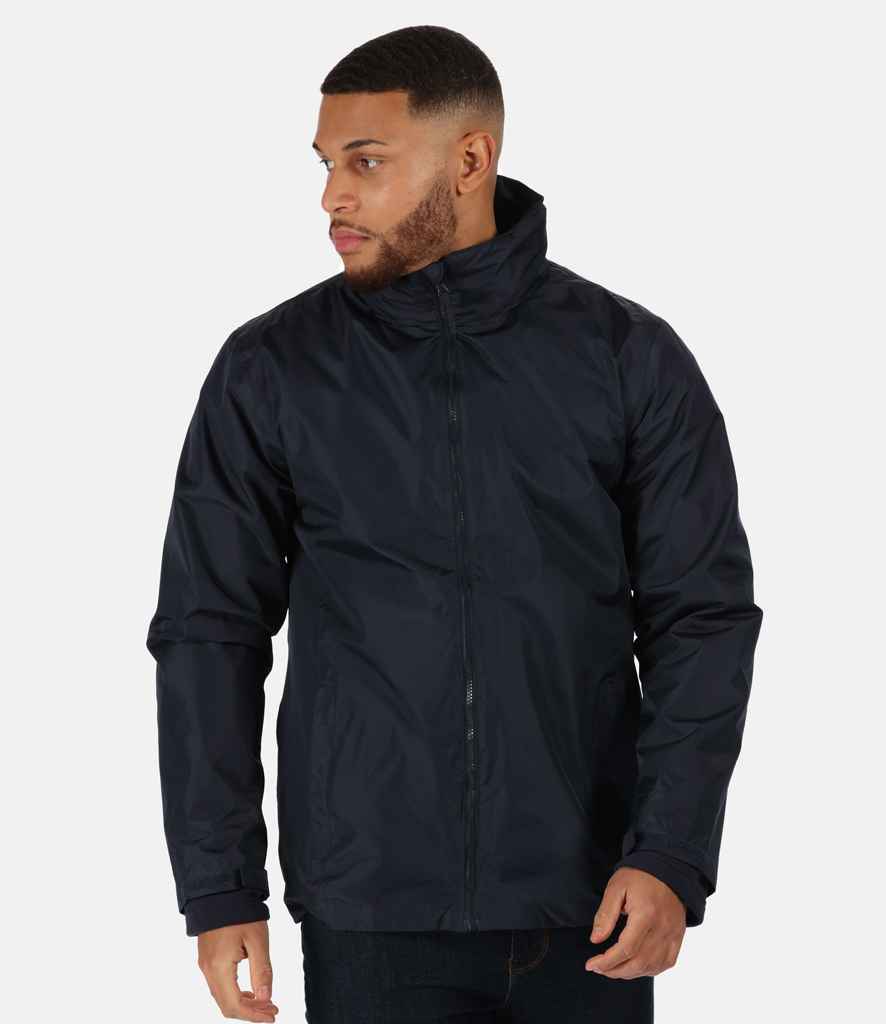 Regatta Classic Waterproof 3-in-1 Jacket in Navy by Regatta — Custom branded clothing by Print Press, featuring premium embroidery produced in our specialist print lab in the UK.