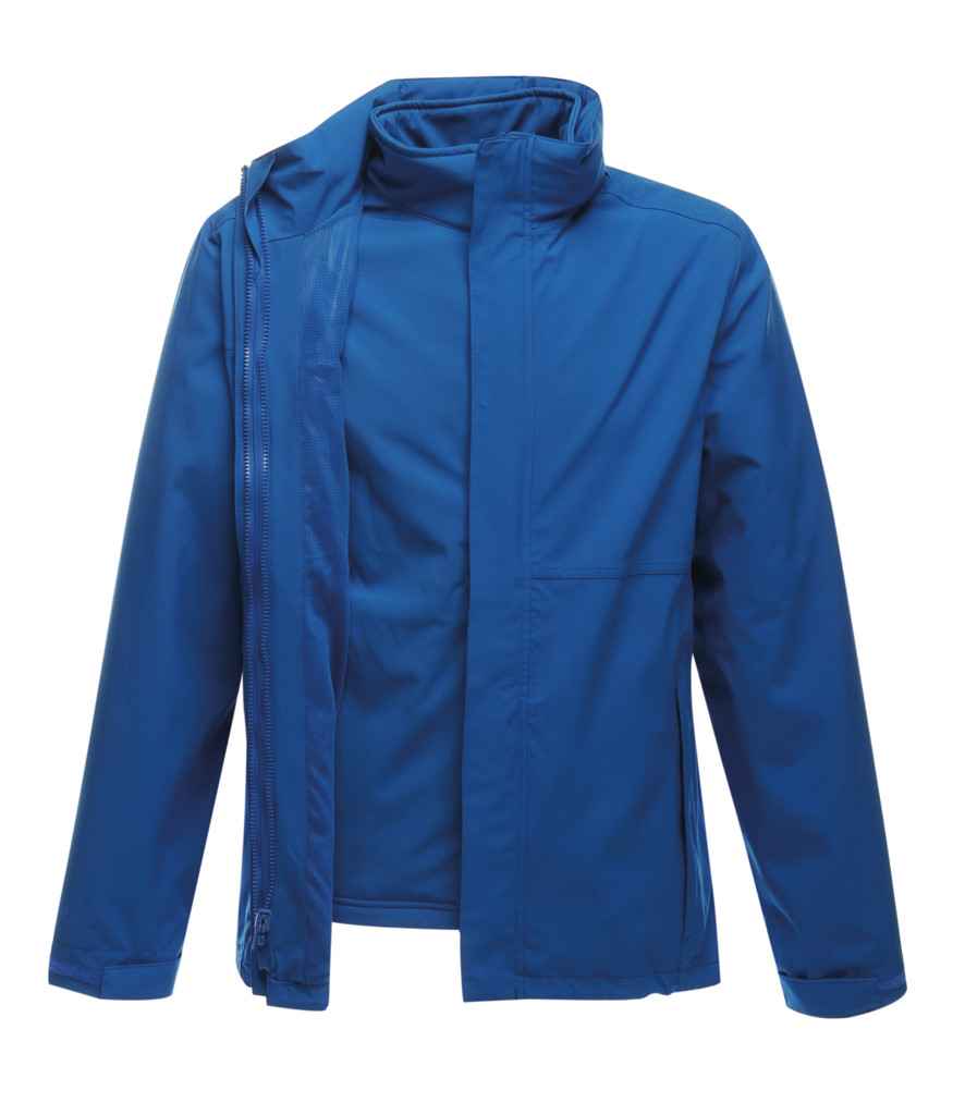 Regatta Kingsley 3-in-1 Jacket in by Regatta — Custom branded clothing by Print Press, featuring premium embroidery produced in our specialist print lab in the UK.