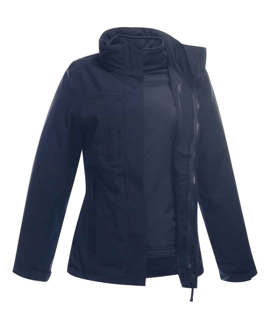 Regatta Ladies Kingsley 3-in-1 Jacket in by Regatta — Custom branded clothing by Print Press, featuring premium embroidery produced in our specialist print lab in the UK.