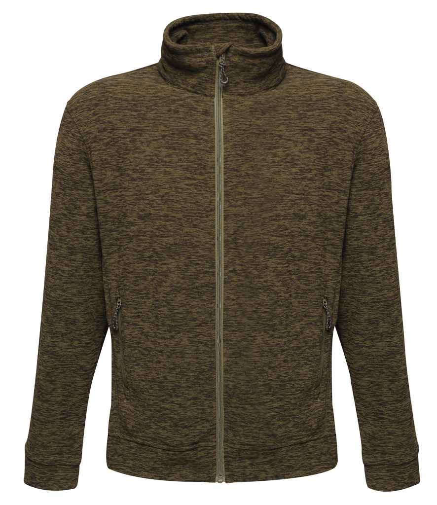 Regatta Thornly Marl Fleece Jacket in by Regatta — Custom branded clothing by Print Press, featuring premium embroidery produced in our specialist print lab in the UK.