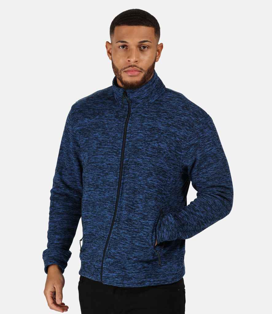 Regatta Thornly Marl Fleece Jacket in by Regatta — Custom branded clothing by Print Press, featuring premium embroidery produced in our specialist print lab in the UK.