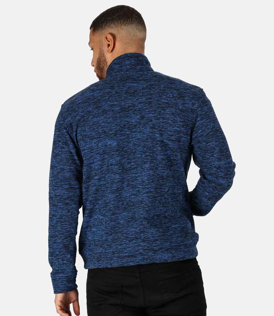 Regatta Thornly Marl Fleece Jacket in by Regatta — Custom branded clothing by Print Press, featuring premium embroidery produced in our specialist print lab in the UK.