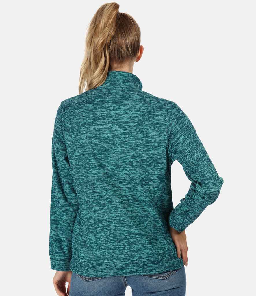 Regatta Ladies Thornly Marl Fleece Jacket in by Regatta — Custom branded clothing by Print Press, featuring premium embroidery produced in our specialist print lab in the UK.