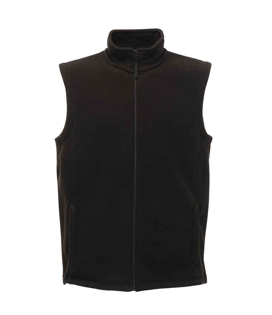Regatta Micro Fleece Bodywarmer in Black by Regatta — Custom branded clothing by Print Press, featuring premium embroidery produced in our specialist print lab in the UK.