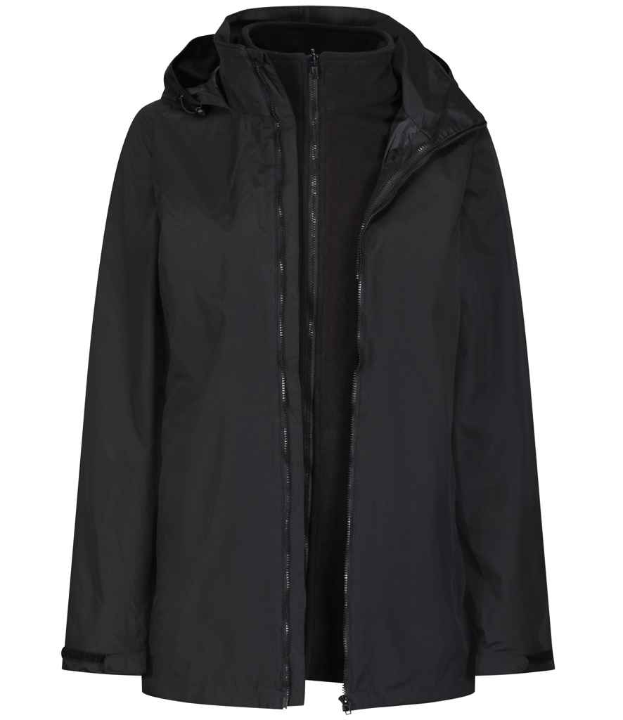 Regatta Ladies Classic Waterproof 3-in-1 Jacket in by Regatta — Custom branded clothing by Print Press, featuring premium embroidery produced in our specialist print lab in the UK.