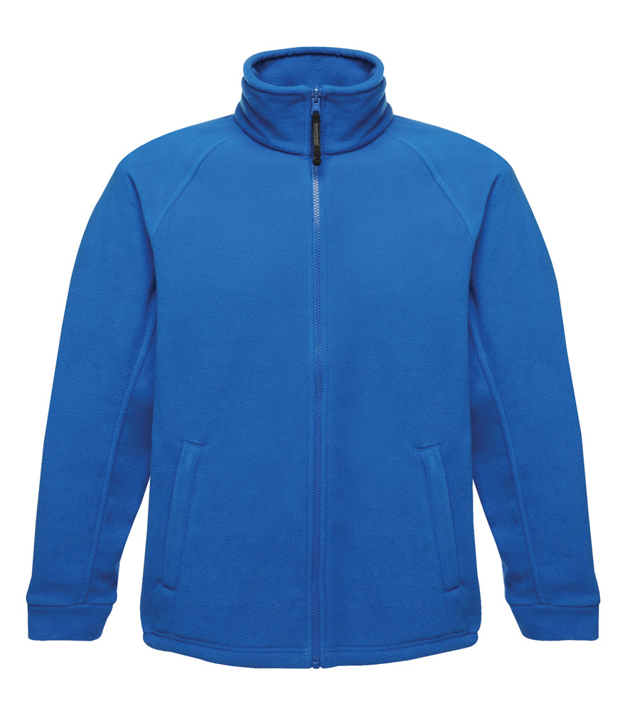 8 x Regatta Thor III Fleece Jackets in Oxford Blue by Print Lab Deals — Custom branded clothing by Print Press, featuring premium embroidery produced in our specialist print lab in the UK.