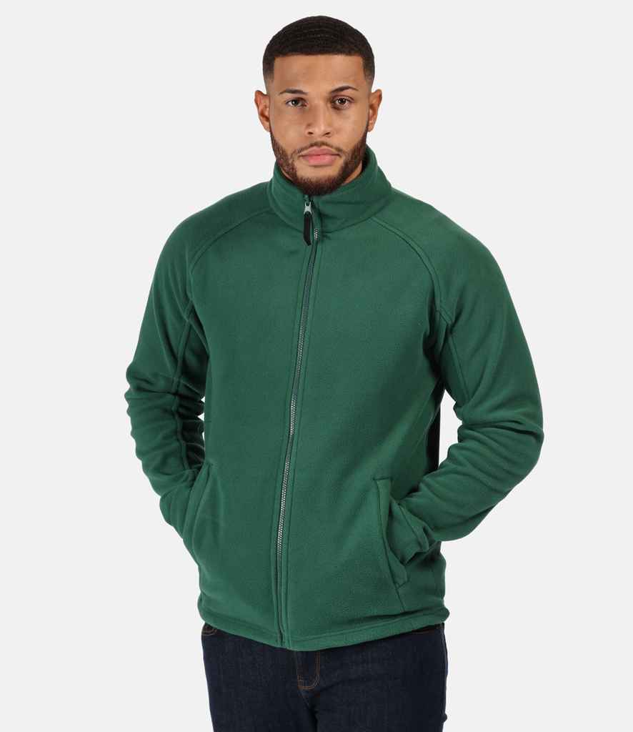 Regatta Thor III Fleece Jacket in Bottle Green by Regatta — Custom branded clothing by Print Press, featuring premium embroidery produced in our specialist print lab in the UK.