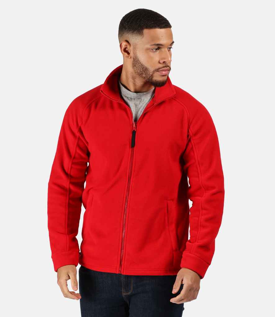 Regatta Thor III Fleece Jacket in Classic Red by Regatta — Custom branded clothing by Print Press, featuring premium embroidery produced in our specialist print lab in the UK.