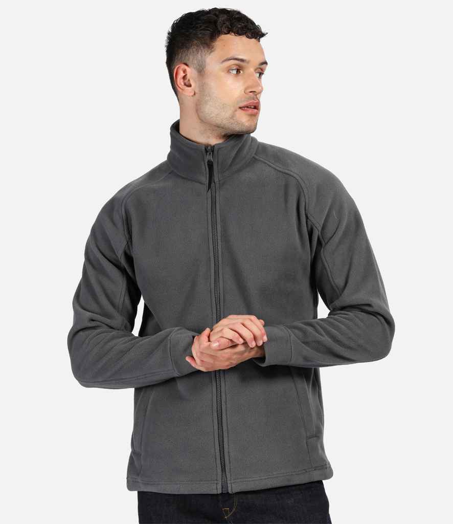 Regatta Thor III Fleece Jacket in Seal Grey by Regatta — Custom branded clothing by Print Press, featuring premium embroidery produced in our specialist print lab in the UK.