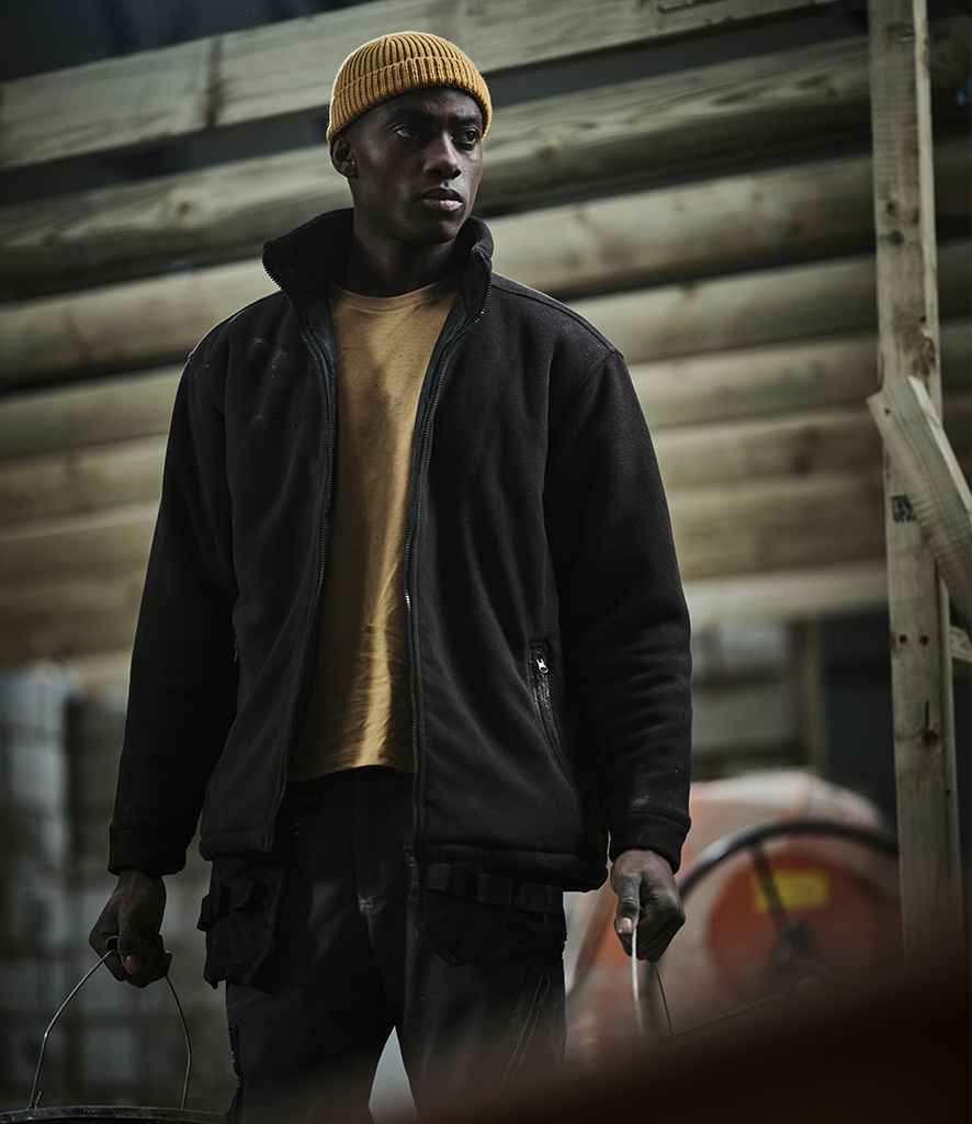Regatta Asgard II Quilted Fleece Jacket in Black by Regatta — Custom branded clothing by Print Press, featuring premium embroidery produced in our specialist print lab in the UK.