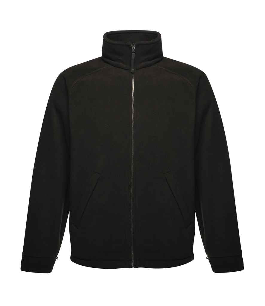 Regatta Sigma Heavyweight Fleece Jacket in Black by Regatta — Custom branded clothing by Print Press, featuring premium embroidery produced in our specialist print lab in the UK.