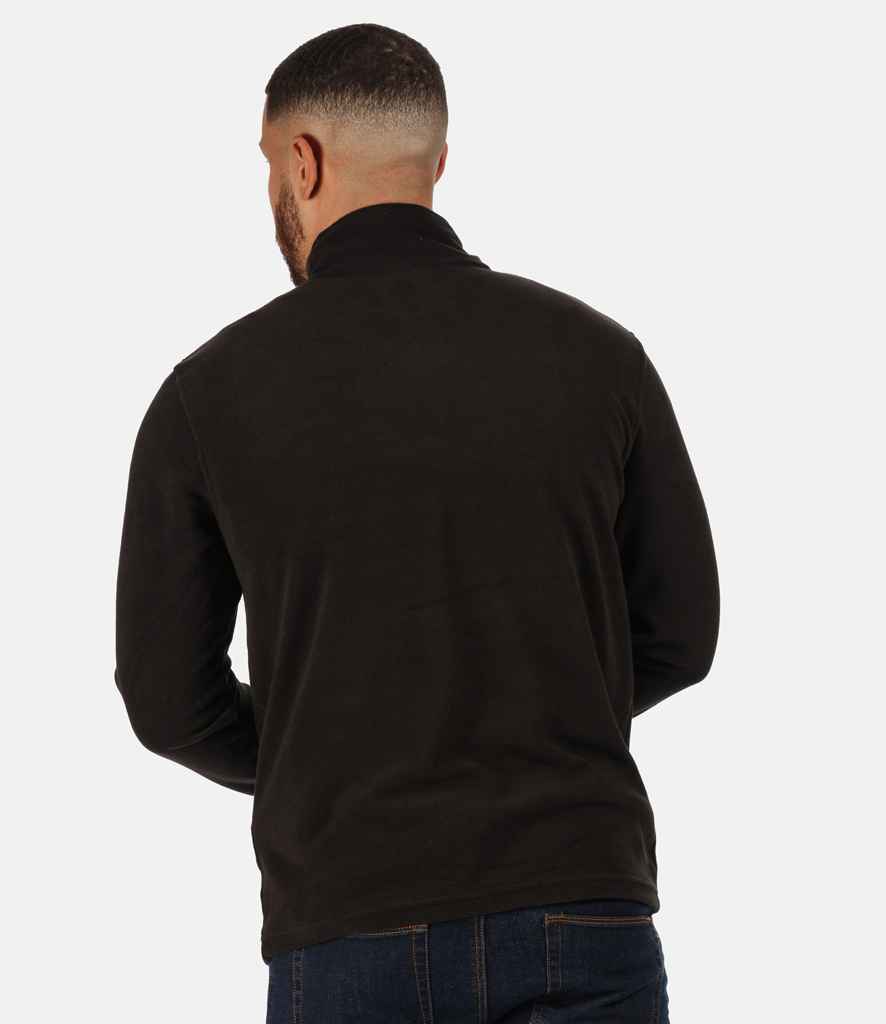 Regatta Zip Neck Micro Fleece in by Regatta — Custom branded clothing by Print Press, featuring premium embroidery produced in our specialist print lab in the UK.