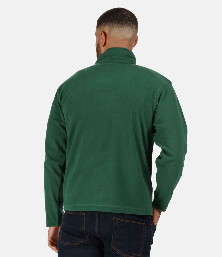 Regatta Zip Neck Micro Fleece in by Regatta — Custom branded clothing by Print Press, featuring premium embroidery produced in our specialist print lab in the UK.