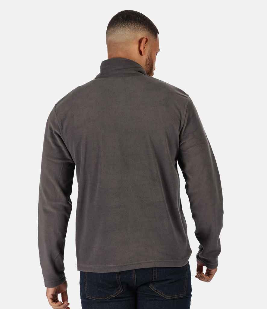 Regatta Zip Neck Micro Fleece in by Regatta — Custom branded clothing by Print Press, featuring premium embroidery produced in our specialist print lab in the UK.