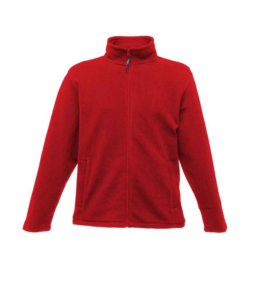 Regatta Micro Fleece Jacket in Classic Red by Regatta — Custom branded clothing by Print Press, featuring premium embroidery produced in our specialist print lab in the UK.