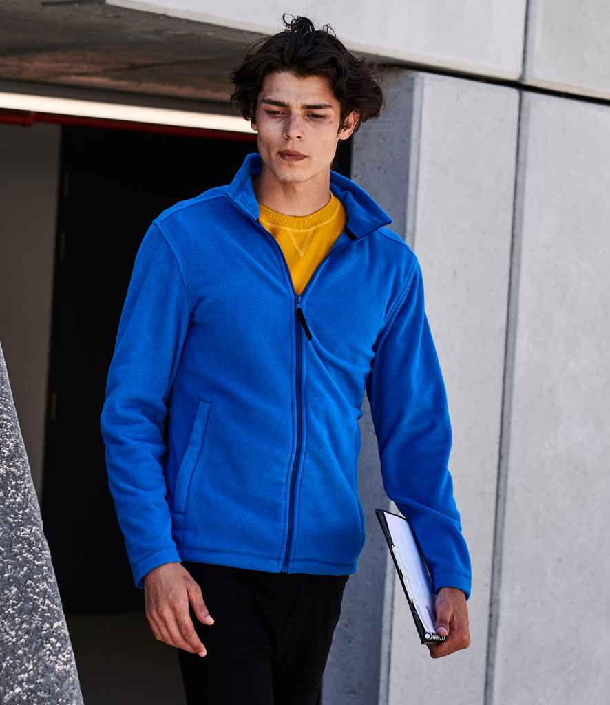 Regatta Micro Fleece Jacket in Oxford Blue by Regatta — Custom branded clothing by Print Press, featuring premium embroidery produced in our specialist print lab in the UK.