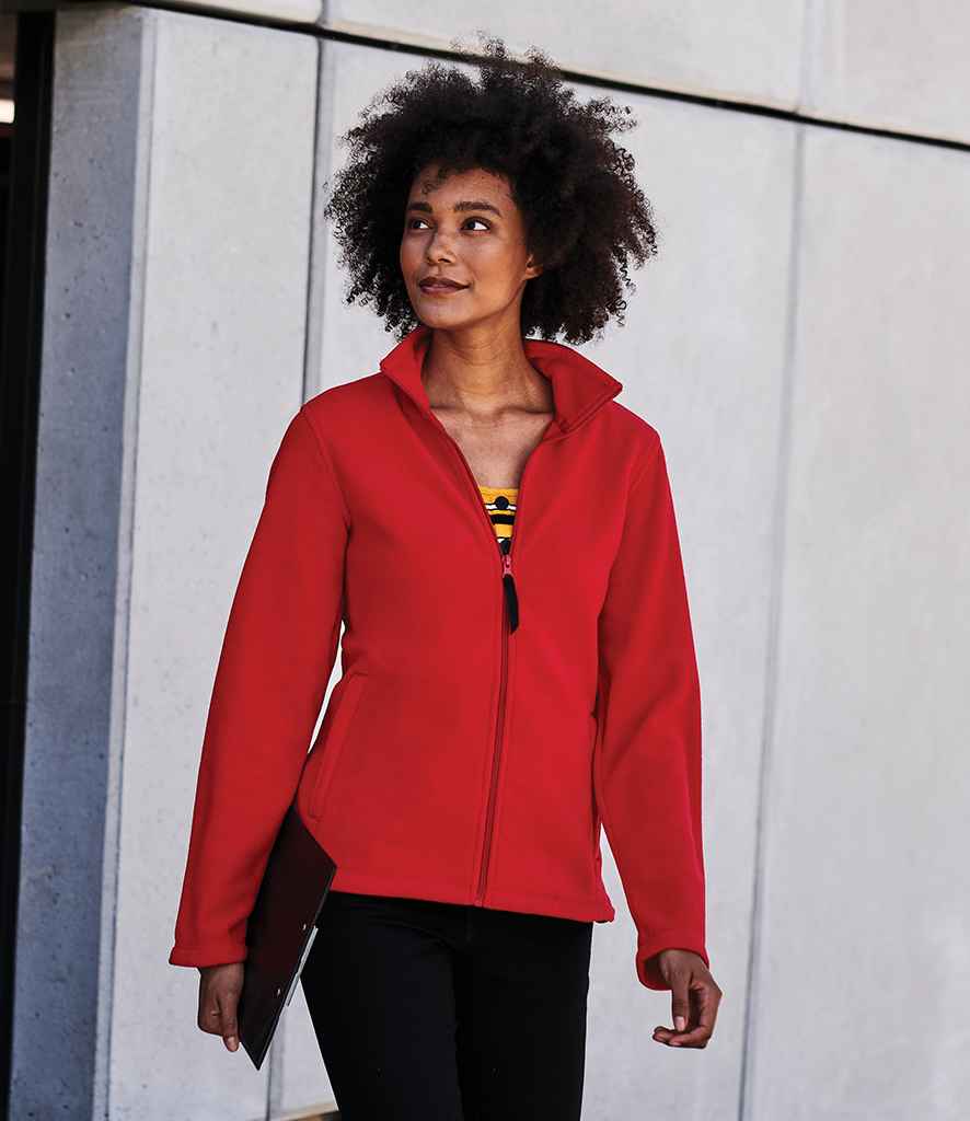 Regatta Ladies Micro Fleece Jacket in Classic Red by Regatta — Custom branded clothing by Print Press, featuring premium embroidery produced in our specialist print lab in the UK.