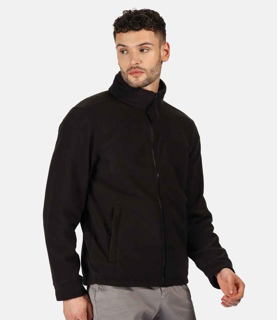 Regatta Classic Fleece Jacket in Black by Regatta — Custom branded clothing by Print Press, featuring premium embroidery produced in our specialist print lab in the UK.