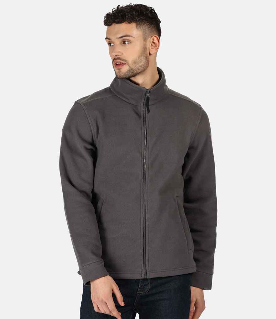 Regatta Classic Fleece Jacket in Seal Grey by Regatta — Custom branded clothing by Print Press, featuring premium embroidery produced in our specialist print lab in the UK.