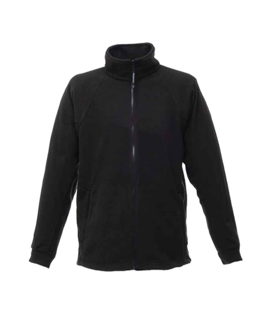 Regatta Thor 300 Fleece Jacket in Black by Regatta — Custom branded clothing by Print Press, featuring premium embroidery produced in our specialist print lab in the UK.