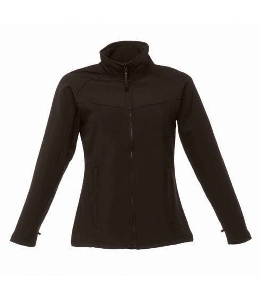 Regatta Ladies Uproar Soft Shell Jacket in by Regatta — Custom branded clothing by Print Press, featuring premium embroidery produced in our specialist print lab in the UK.
