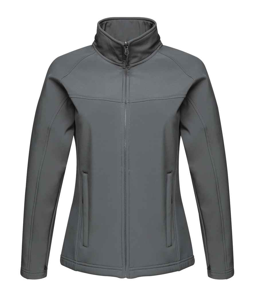 Regatta Ladies Uproar Soft Shell Jacket in by Regatta — Custom branded clothing by Print Press, featuring premium embroidery produced in our specialist print lab in the UK.
