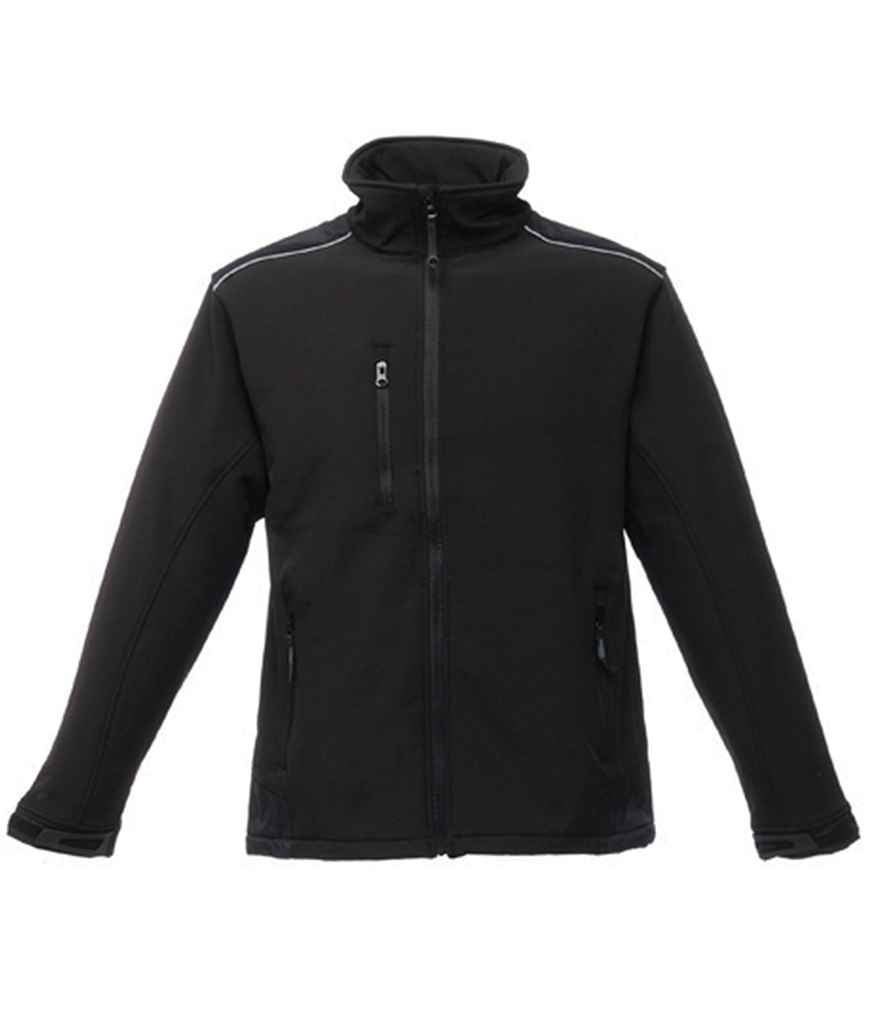 Regatta Sandstorm Soft Shell Workwear Jacket in by Regatta — Custom branded clothing by Print Press, featuring premium embroidery produced in our specialist print lab in the UK.