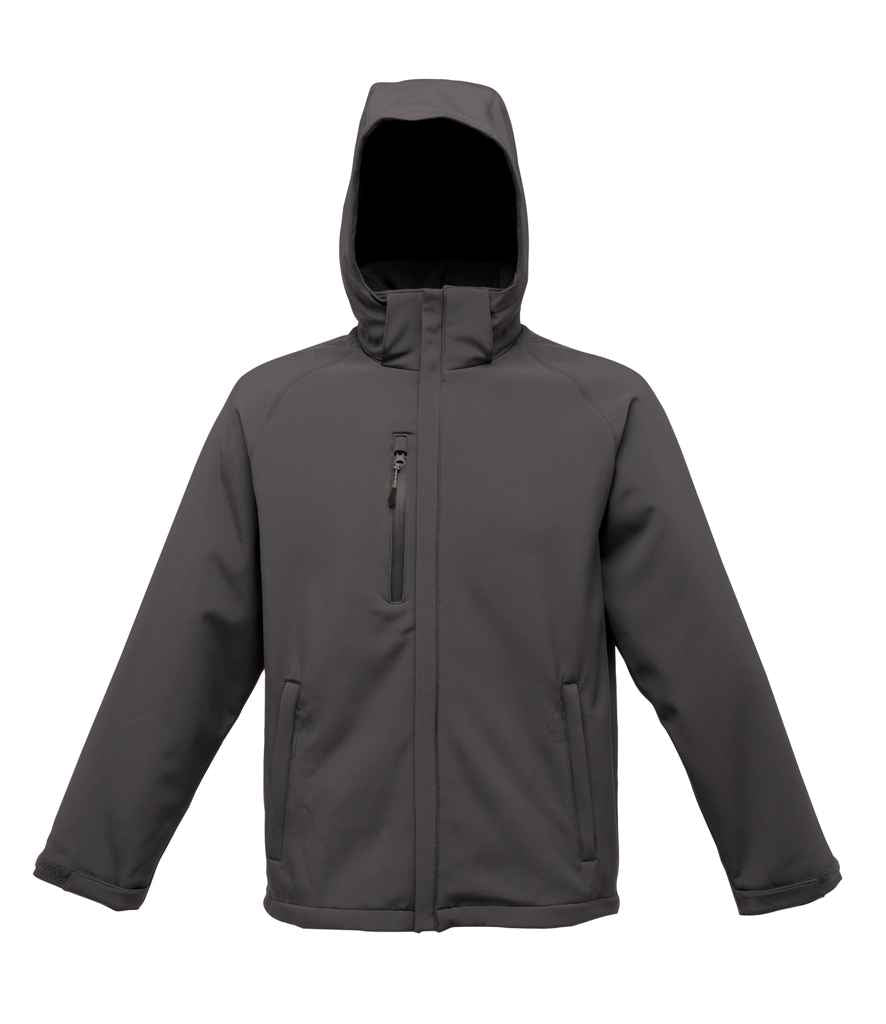 Regatta Repeller Soft Shell Jacket in Seal Grey by Regatta — Custom branded clothing by Print Press, featuring premium embroidery produced in our specialist print lab in the UK.