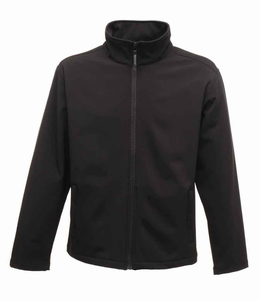 Regatta Classic Soft Shell Jacket in Black by Regatta — Custom branded clothing by Print Press, featuring premium embroidery produced in our specialist print lab in the UK.