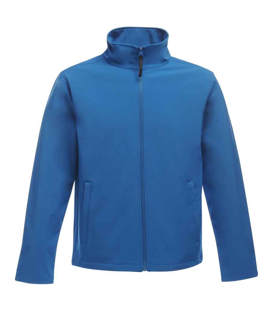 Regatta Classic Soft Shell Jacket in Oxford Blue by Regatta — Custom branded clothing by Print Press, featuring premium embroidery produced in our specialist print lab in the UK.
