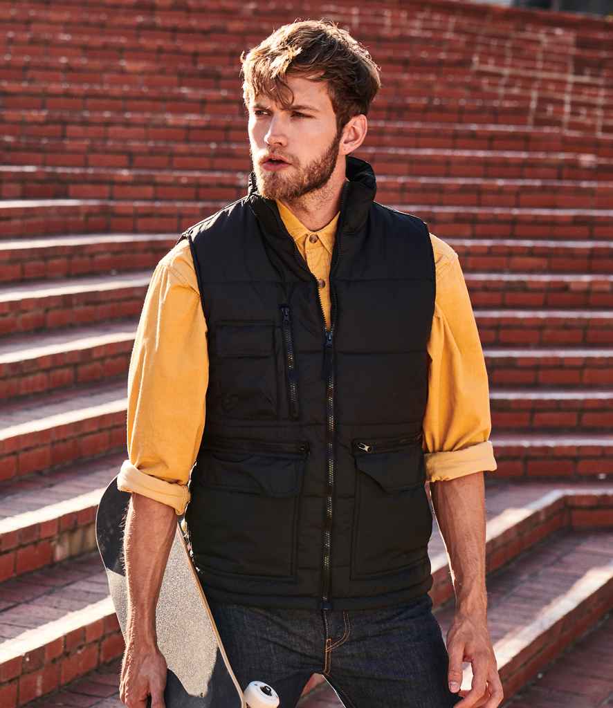 Regatta Steller Bodywarmer in Black by Regatta — Custom branded clothing by Print Press, featuring premium embroidery produced in our specialist print lab in the UK.