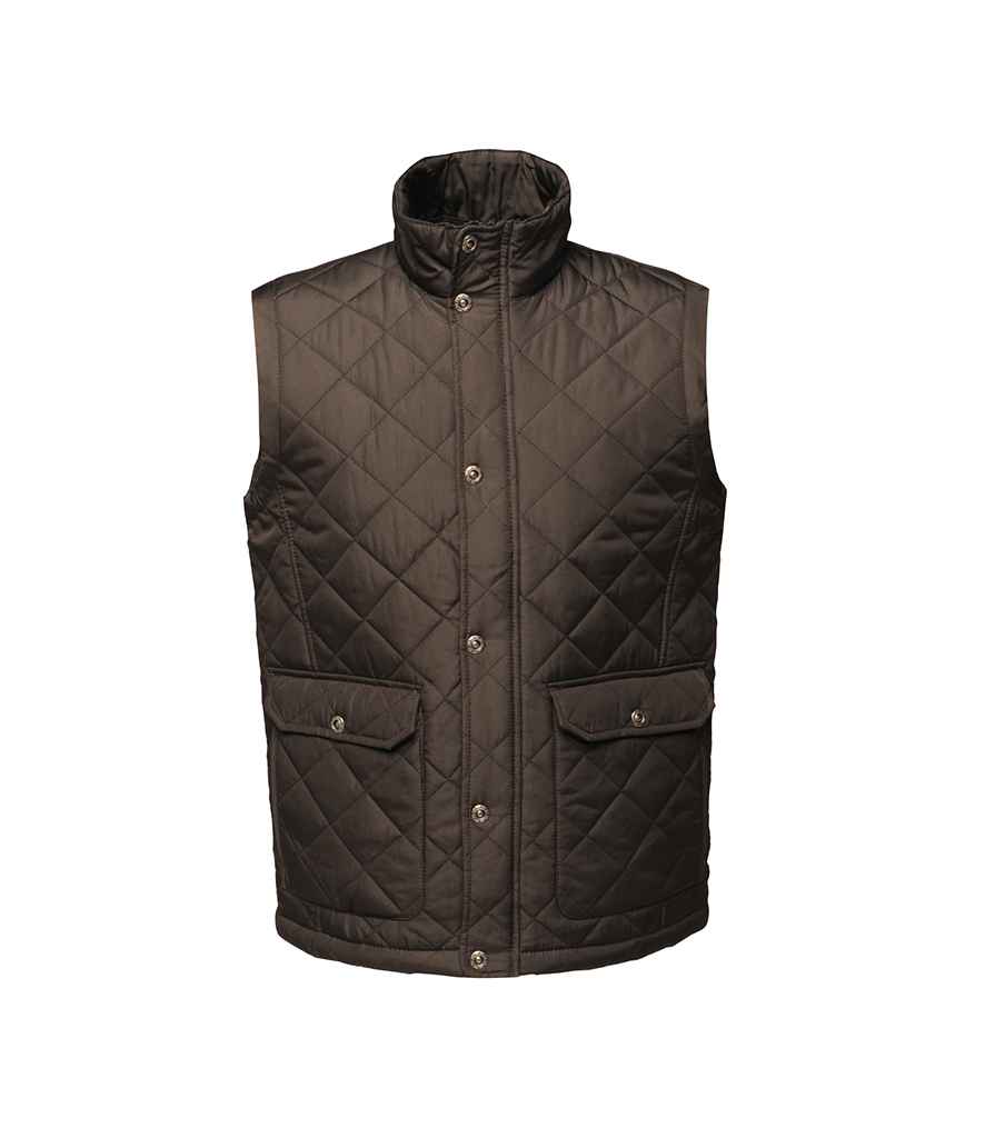 Regatta Tyler Diamond Quilted Bodywarmer in by Regatta — Custom branded clothing by Print Press, featuring premium embroidery produced in our specialist print lab in the UK.