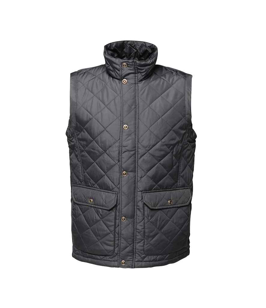 Regatta Tyler Diamond Quilted Bodywarmer in by Regatta — Custom branded clothing by Print Press, featuring premium embroidery produced in our specialist print lab in the UK.
