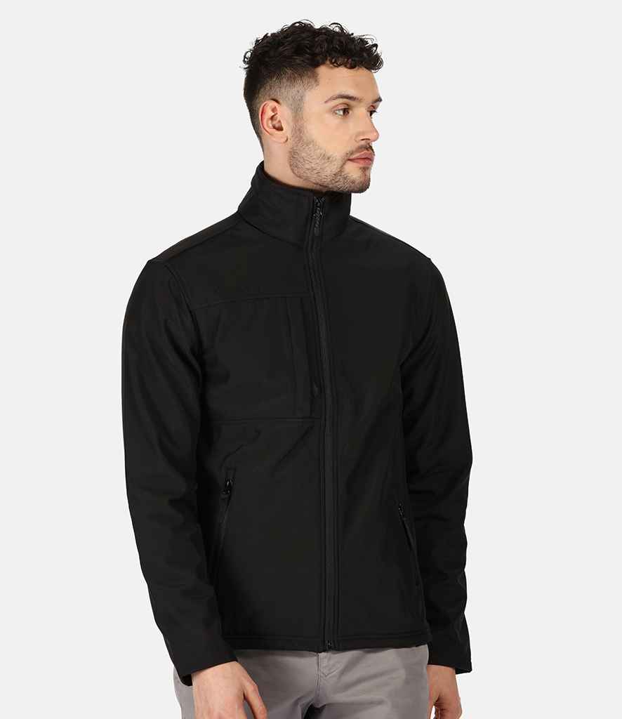 Regatta Octagon II Soft Shell Jacket in by Regatta — Custom branded clothing by Print Press, featuring premium embroidery produced in our specialist print lab in the UK.
