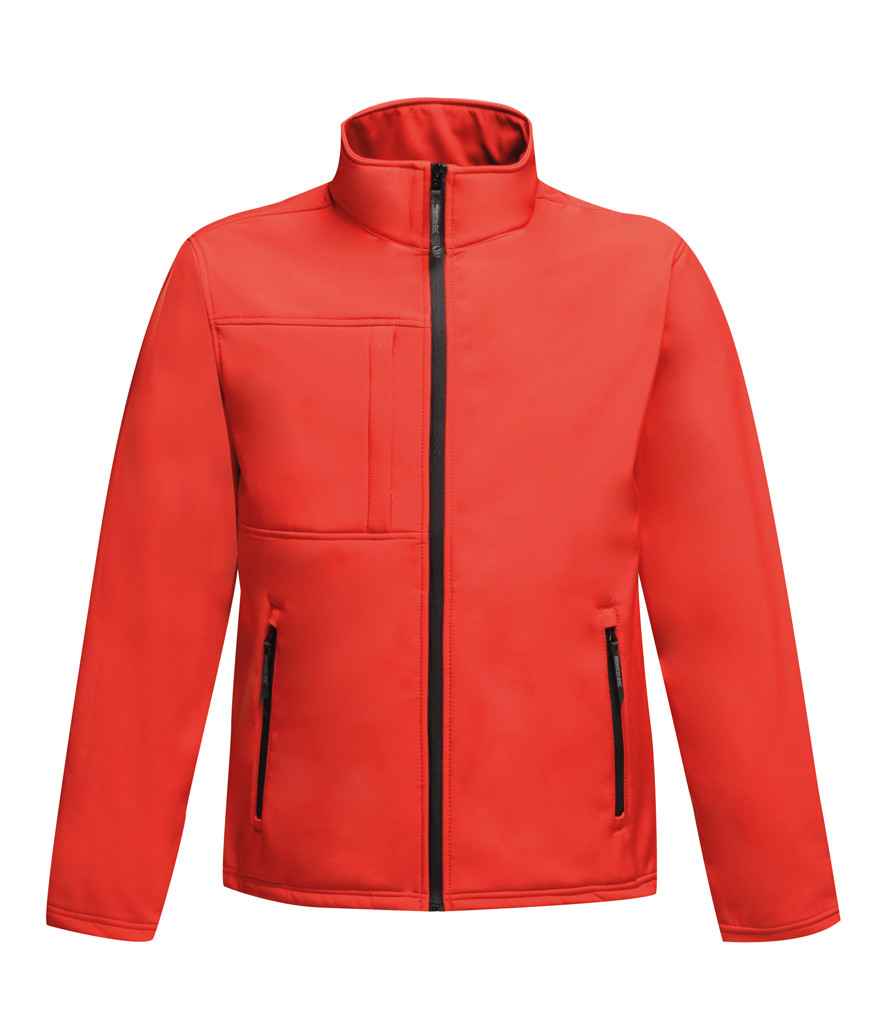 Regatta Octagon II Soft Shell Jacket in by Regatta — Custom branded clothing by Print Press, featuring premium embroidery produced in our specialist print lab in the UK.