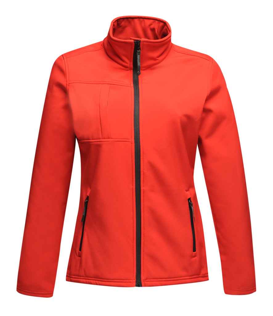 Regatta Ladies Octagon II Soft Shell Jacket in by Regatta — Custom branded clothing by Print Press, featuring premium embroidery produced in our specialist print lab in the UK.