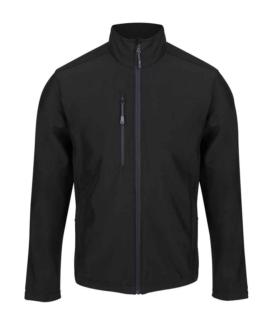 Regatta Honestly Made Recycled Soft Shell Jacket in by Regatta Honestly Made — Custom branded clothing by Print Press, featuring premium embroidery produced in our specialist print lab in the UK.