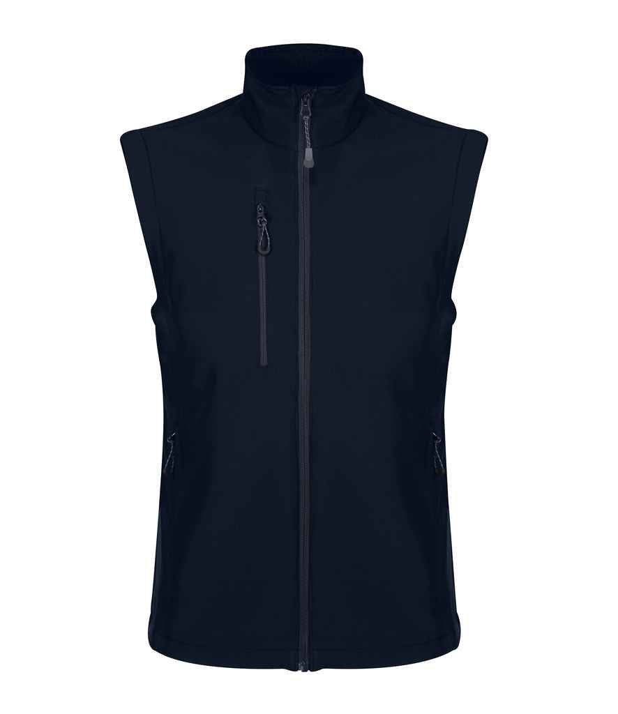 Regatta Honestly Made Recycled Soft Shell Bodywarmer in by Regatta Honestly Made — Custom branded clothing by Print Press, featuring premium embroidery produced in our specialist print lab in the UK.