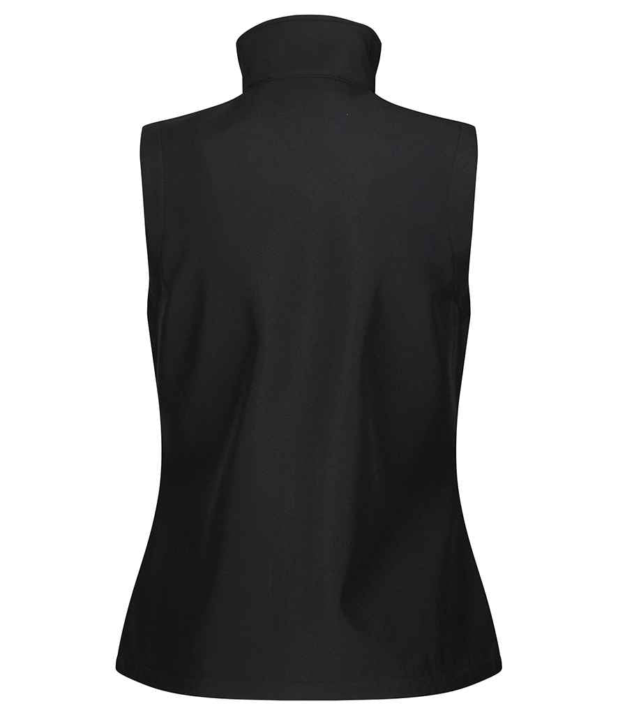 Regatta Honestly Made Ladies Recycled Soft Shell Bodywarmer in by Regatta Honestly Made — Custom branded clothing by Print Press, featuring premium embroidery produced in our specialist print lab in the UK.