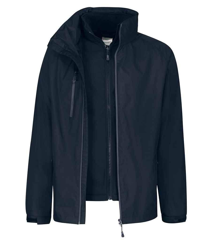 Regatta Honestly Made Recycled 3-in-1 Jacket in by Regatta Honestly Made — Custom branded clothing by Print Press, featuring premium embroidery produced in our specialist print lab in the UK.
