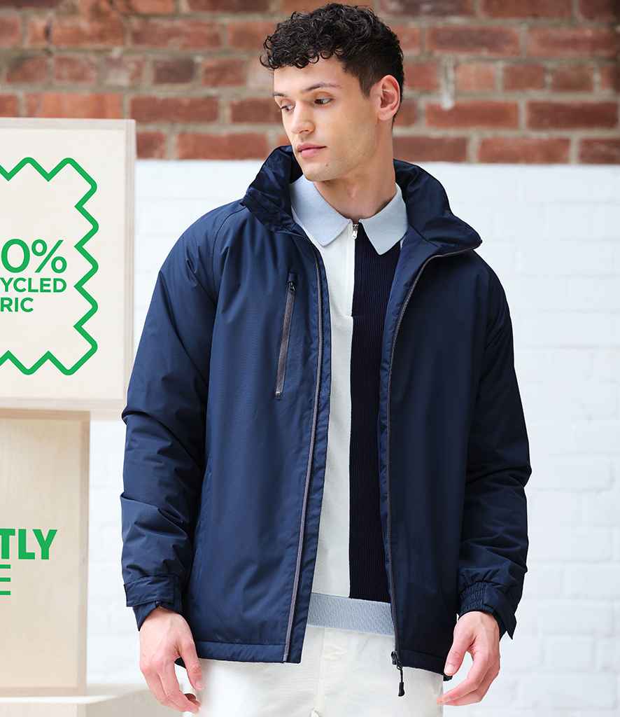 Regatta Honestly Made Recycled Insulated Jacket in Navy by Regatta Honestly Made — Custom branded clothing by Print Press, featuring premium embroidery produced in our specialist print lab in the UK.